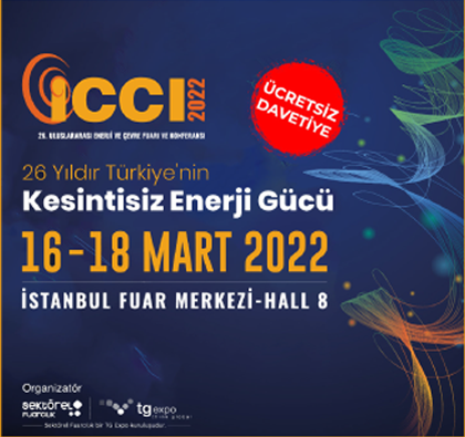 ICCI 2022 | 26. Uluslararası Enerji ve Çevre Fuarı ve Konferansı